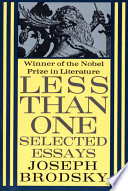 Cover of Less Than One