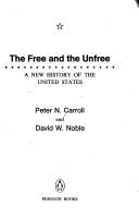 Cover of The free and the unfree