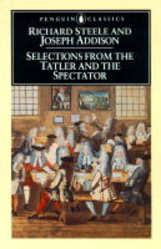 Cover of Selections from The Tatler and The Spectator