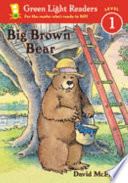 Cover of Big Brown Bear