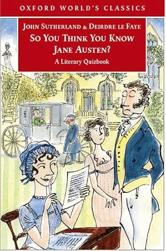 Cover of So You Think You Know Jane Austen?