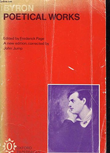 Cover of Byron: Poetical Works