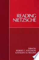 Cover of Reading Nietzsche