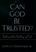 Cover of Can God be Trusted?