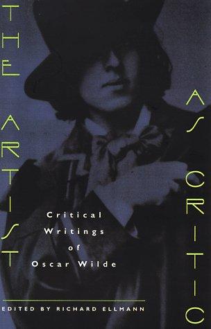 Cover of The Artist as Critic