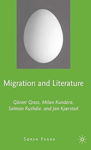 Cover of Migration and Literature: Günter Grass, Milan Kundera, Salman Rushdie, and Jan Kjærstad