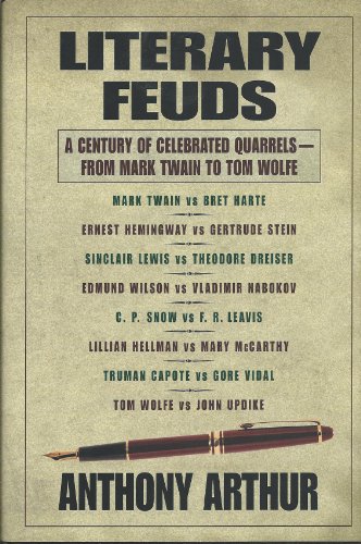Cover of Literary Feuds: A Century of Celebrated Quarrels - From Mark Twain to Tom Wolfe