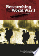 Cover of Researching World War I