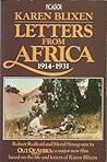 Cover of Letters from Africa: 1914-1931