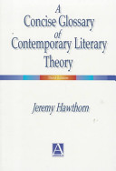 Cover of A Concise Glossary of Contemporary Literary Theory