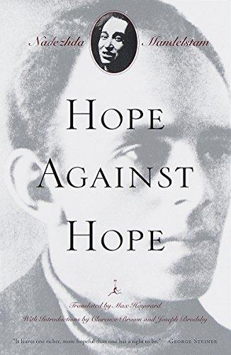 Cover of Hope against hope