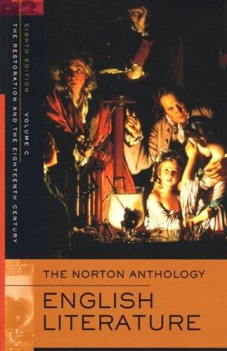 Cover of The Norton Anthology of English Literature, Vol. C: The Restoration & the Eighteenth Century