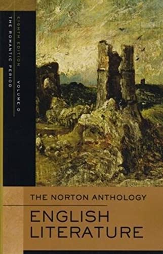 Cover of The Norton Anthology of English Literature, Vol. D: The Romantic Period