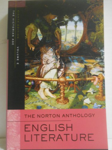 Cover of The Norton Anthology of English Literature, Vol. E: The Victorian Age