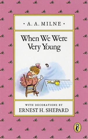 Cover of When we were very young