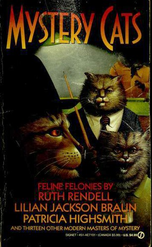 Cover of Mystery Cats: Felonious Felines from Ellery Queen's Mystery Magazine and Alfred Hitchcock's Mystery Magazine