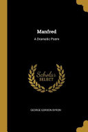 Cover of Manfred: A Dramatic Poem