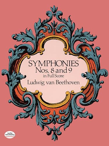 Cover of Symphonies Nos. 8 and 9 in Full Score