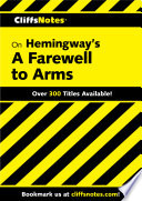Cover of CliffsNotes on Hemingway's A Farewell to Arms