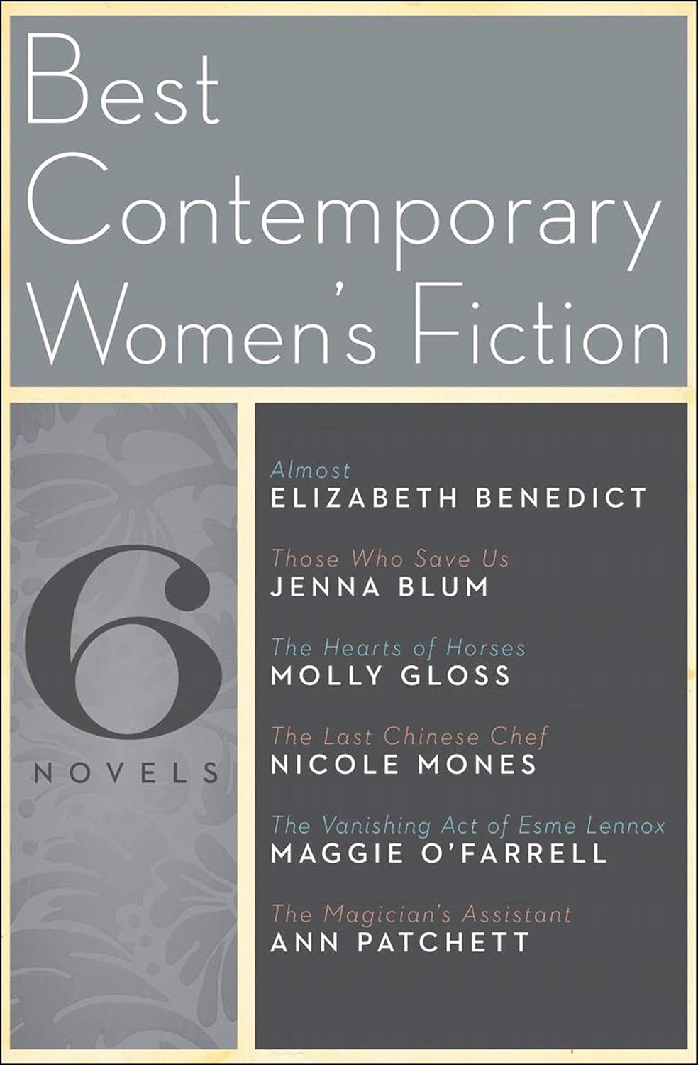 Cover of Best Contemporary Women's Fiction: Six Novels