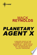 Cover of Planetary Agent X