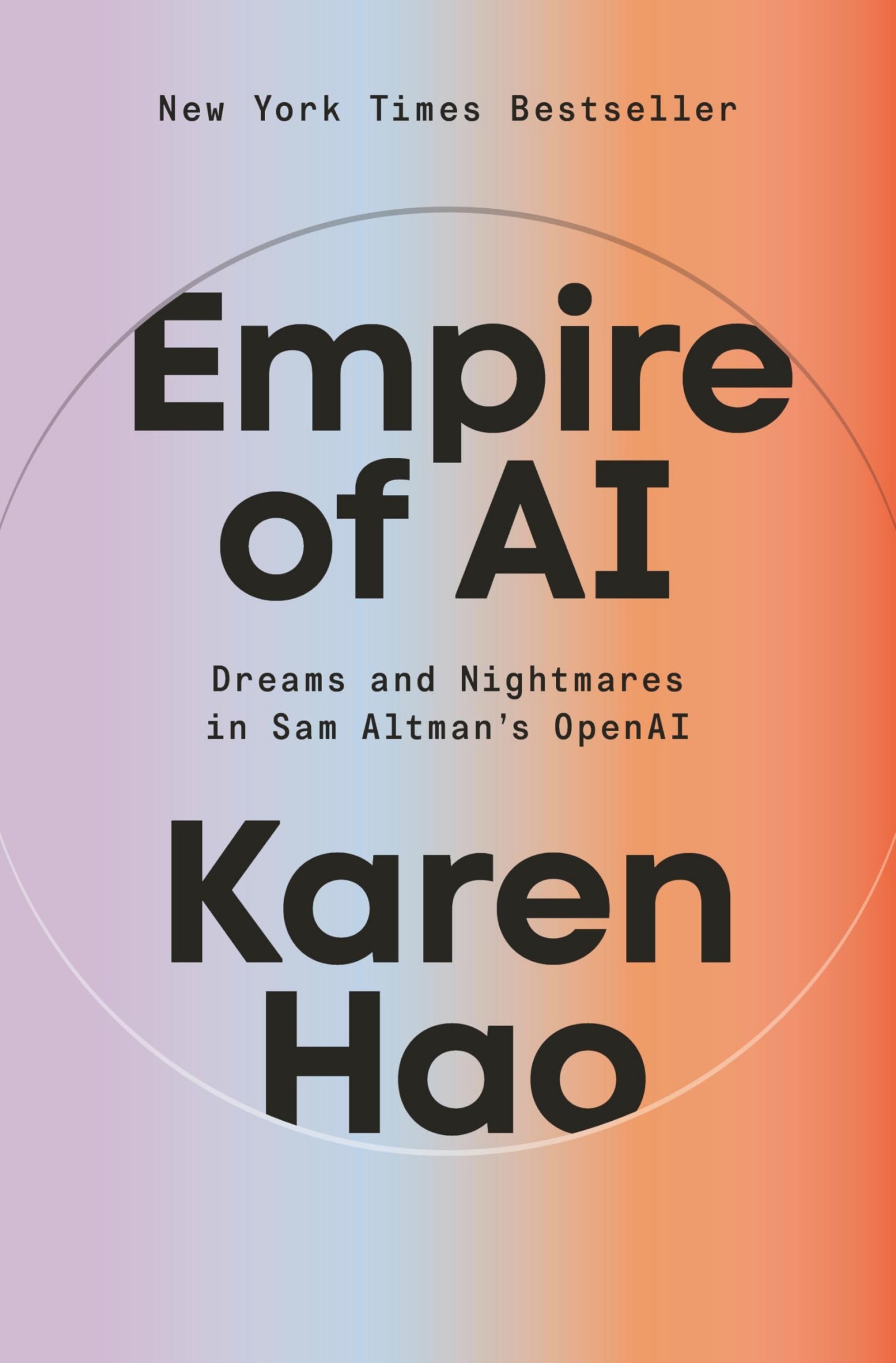 Cover of Empire of AI: Dreams and Nightmares in Sam Altman's OpenAI