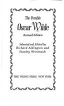 Cover of The Portable Oscar Wilde
