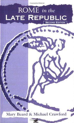 Cover of Rome in the Late Republic