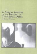 Cover of A Critical Analysis of the Rhetoric of Child Sexual Abuse