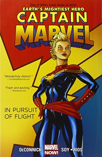 Cover of Captain Marvel, Volume 1: In Pursuit of Flight