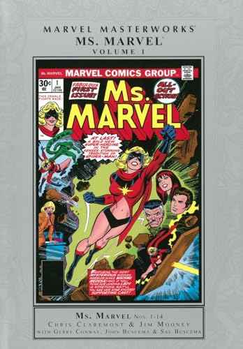 Cover of Marvel Masterworks: Ms. Marvel, Vol. 1