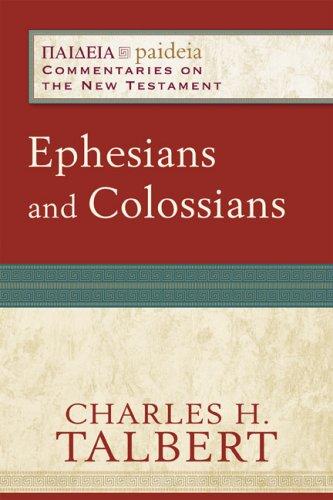 Cover of Ephesians and Colossians (Paideia