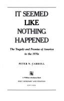 Cover of It seemed like nothing happened