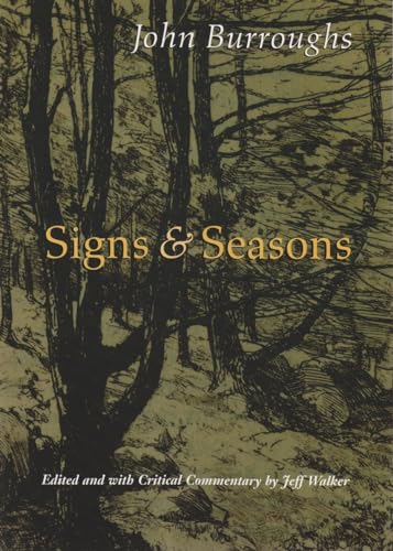 Cover of Signs and Seasons: John Burroughs