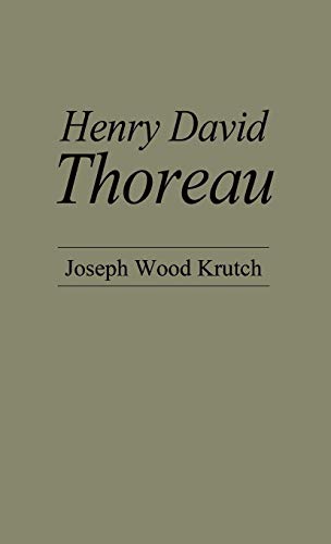 Cover of Henry David Thoreau