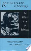 Cover of Reconceptions in Philosophy and Other Arts and Sciences