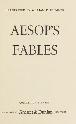 Cover of Aesop's Fables