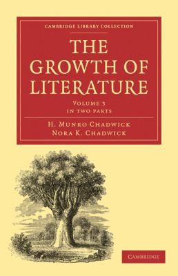 Cover of The Growth of Literature, Volume 3