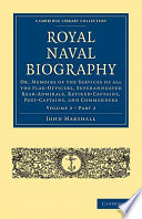 Cover of Royal Naval Biography