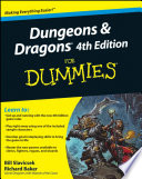 Cover of Dungeons and Dragons 4th Edition For Dummies