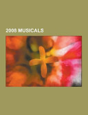 Cover of 2008 Musicals