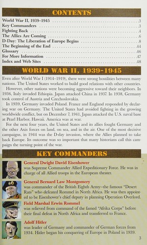 Cover of D-Day: The Liberation of Europe Begins