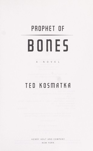 Cover of Prophet of Bones