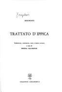 Cover of On horsemanship