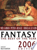 Cover of Fantasy: The Best of the Year