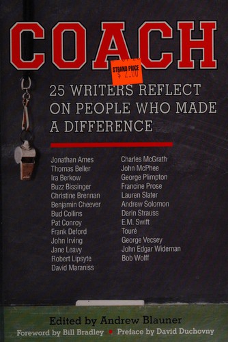 Cover of Coach: 25 Writers Reflect on People Who Made a Difference