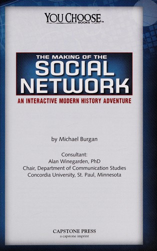 Cover of The making of the social network