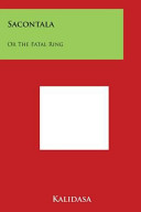 Cover of Sacontala
