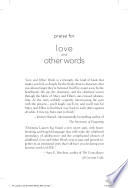 Cover of Love and Other Words