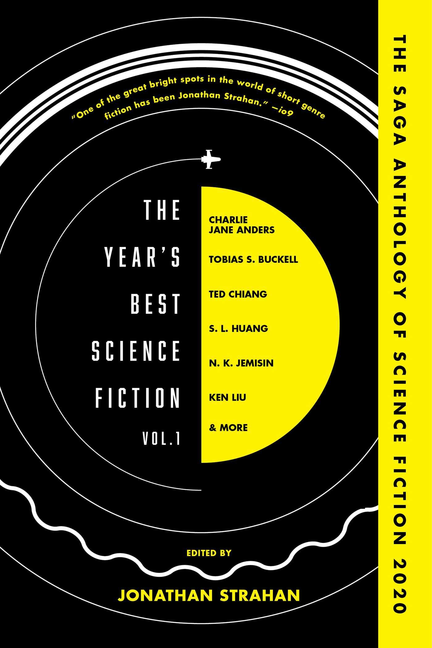 Cover of The Year's Best Science Fiction, Vol. 1: The Saga Anthology of Science Fiction 2020
